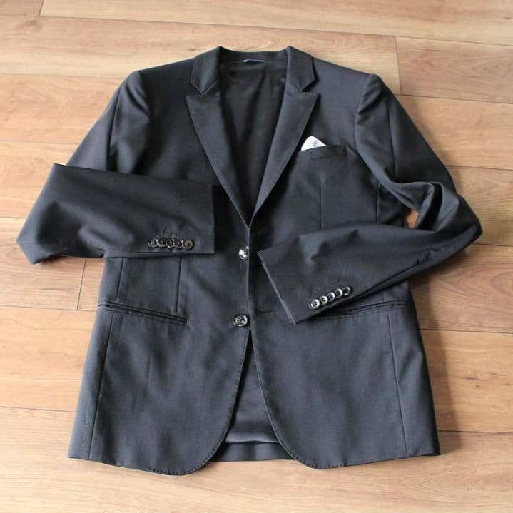 【junhashimoto】ジュンハシモト テーラードジャケット ブラック