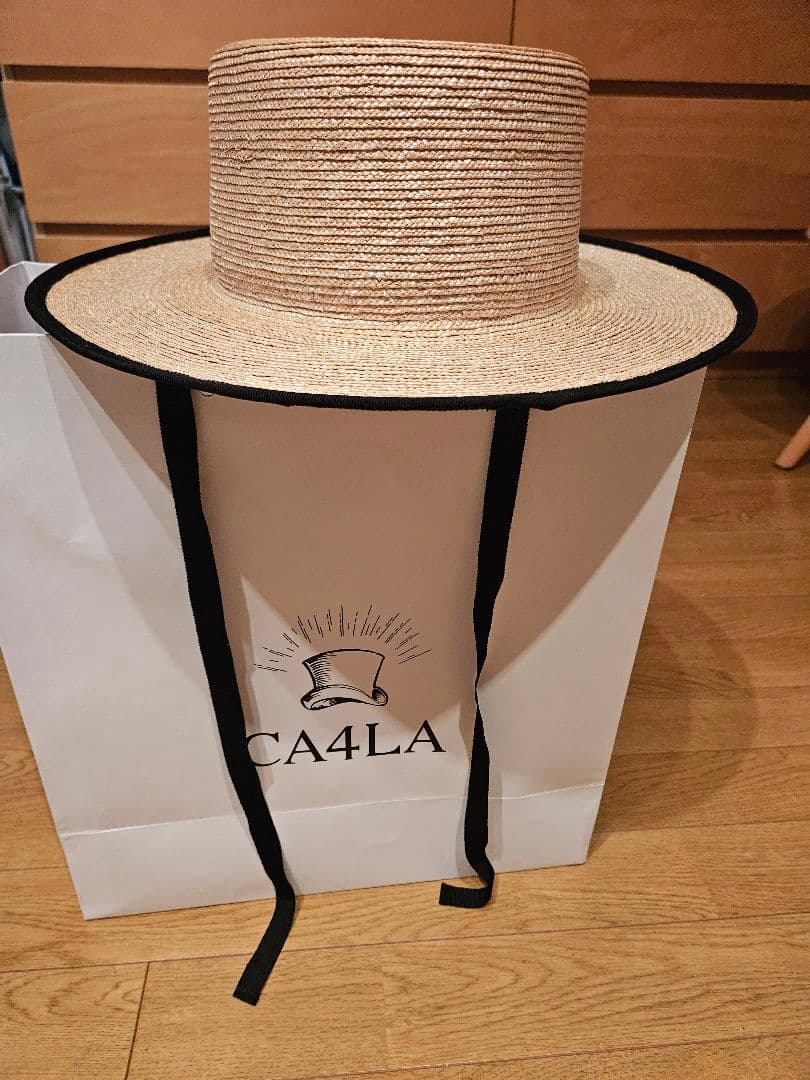カシラ　麦わら帽子　新品未使用