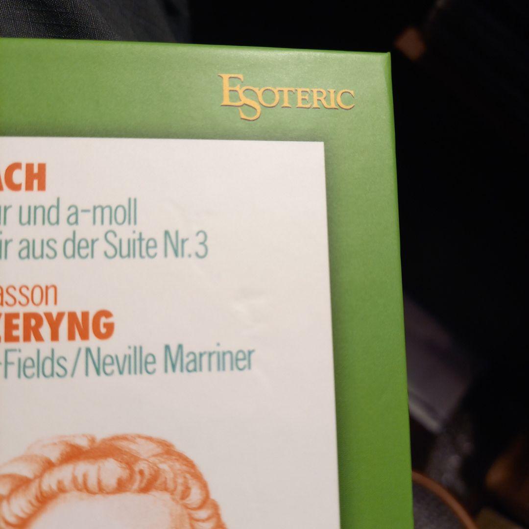 ESOTERIC SACD シェリング　バッハ　ヴァイオリン協奏曲