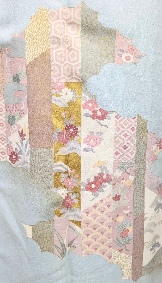 54 トールサイズ附下げ２点セット　付下げ　袋帯