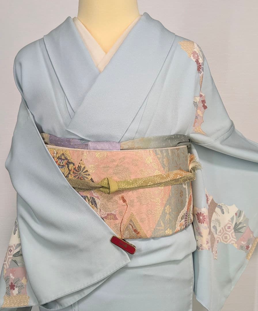 54 トールサイズ附下げ２点セット　付下げ　袋帯