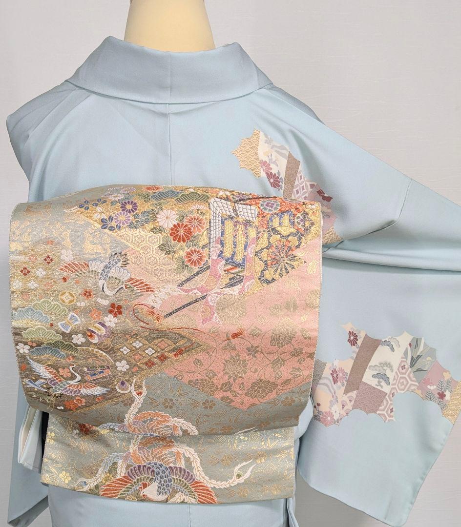 54 トールサイズ附下げ２点セット　付下げ　袋帯