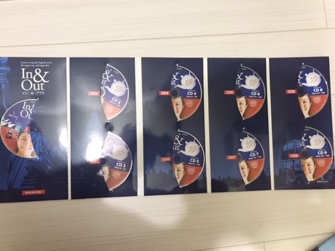 英会話教材 In&Out インアンドアウトCD テキスト付