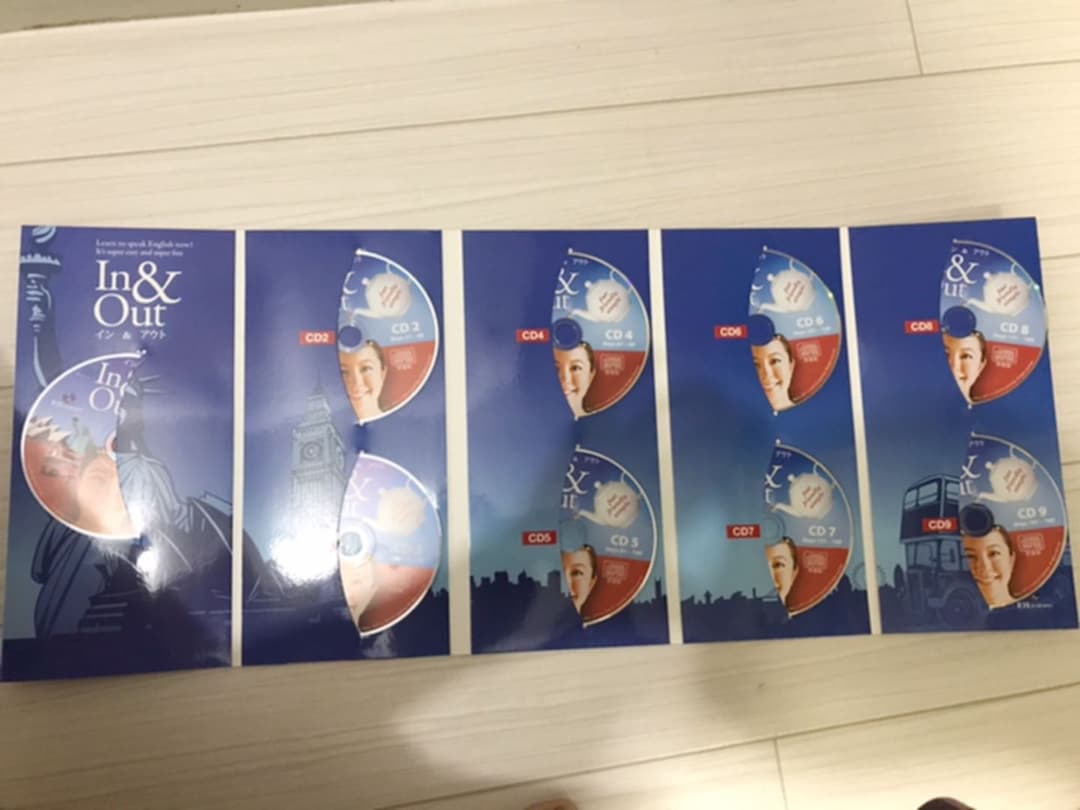 英会話教材 In&Out インアンドアウトCD テキスト付