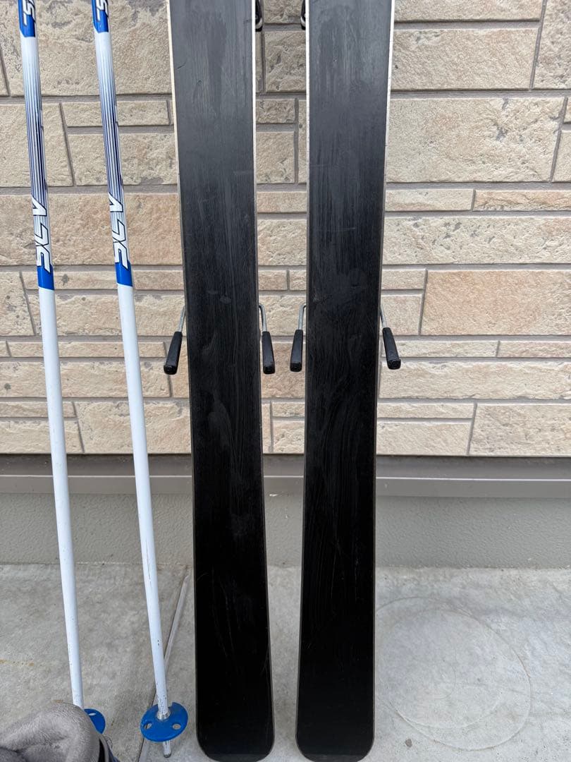 ELANジュニアカービングスキー板140cmストック100cmブーツ25cm3点