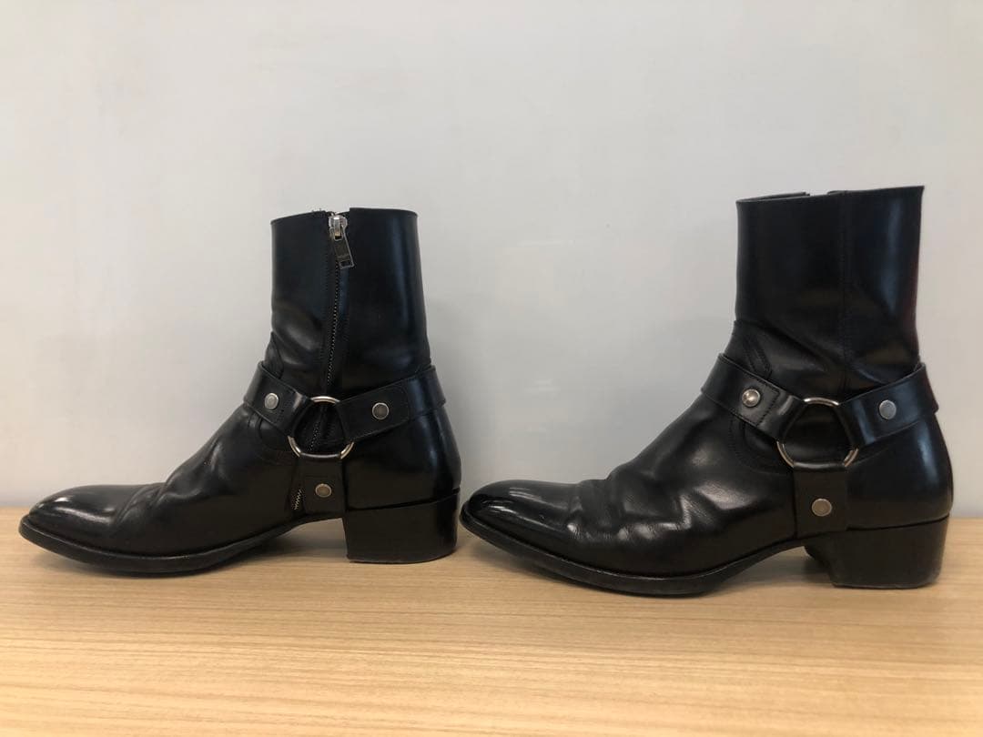 SAINT LAURENT PARIS　ワイアット ハーネスブーツ　サイズ 42