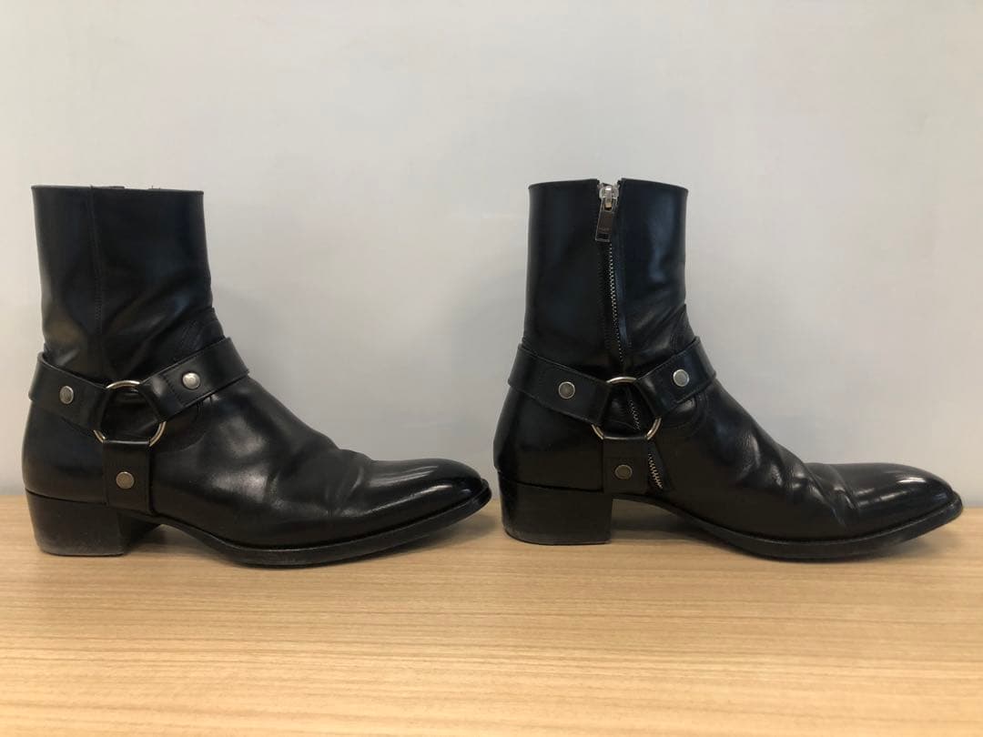SAINT LAURENT PARIS　ワイアット ハーネスブーツ　サイズ 42