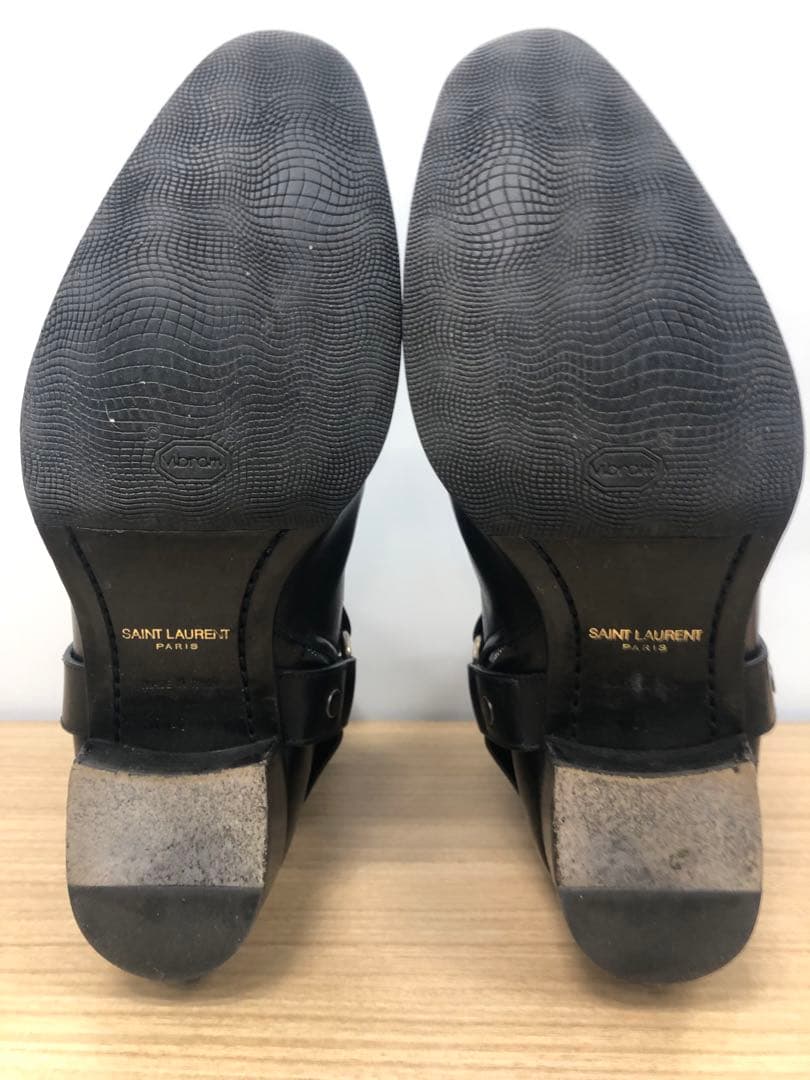 SAINT LAURENT PARIS　ワイアット ハーネスブーツ　サイズ 42