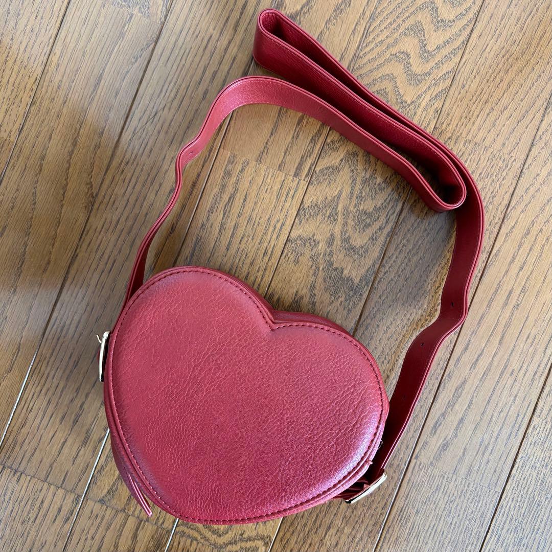 【完売品】 HEIHEI ハートバッグ RED 赤