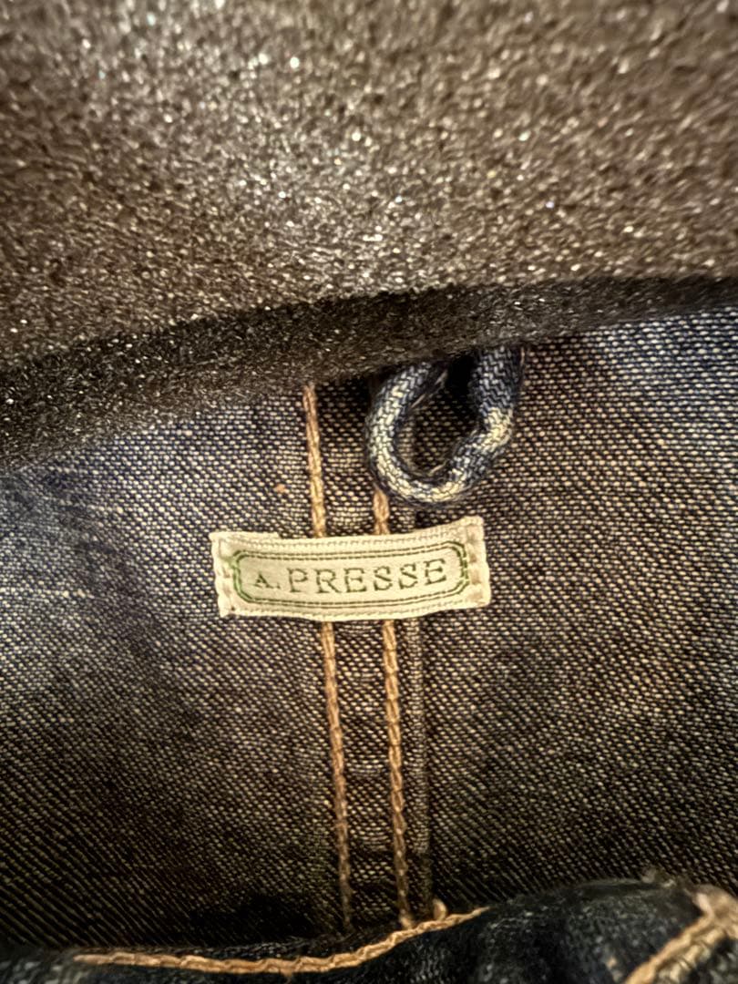 A.PRESSE Denim Coverall Jacket サイズ1