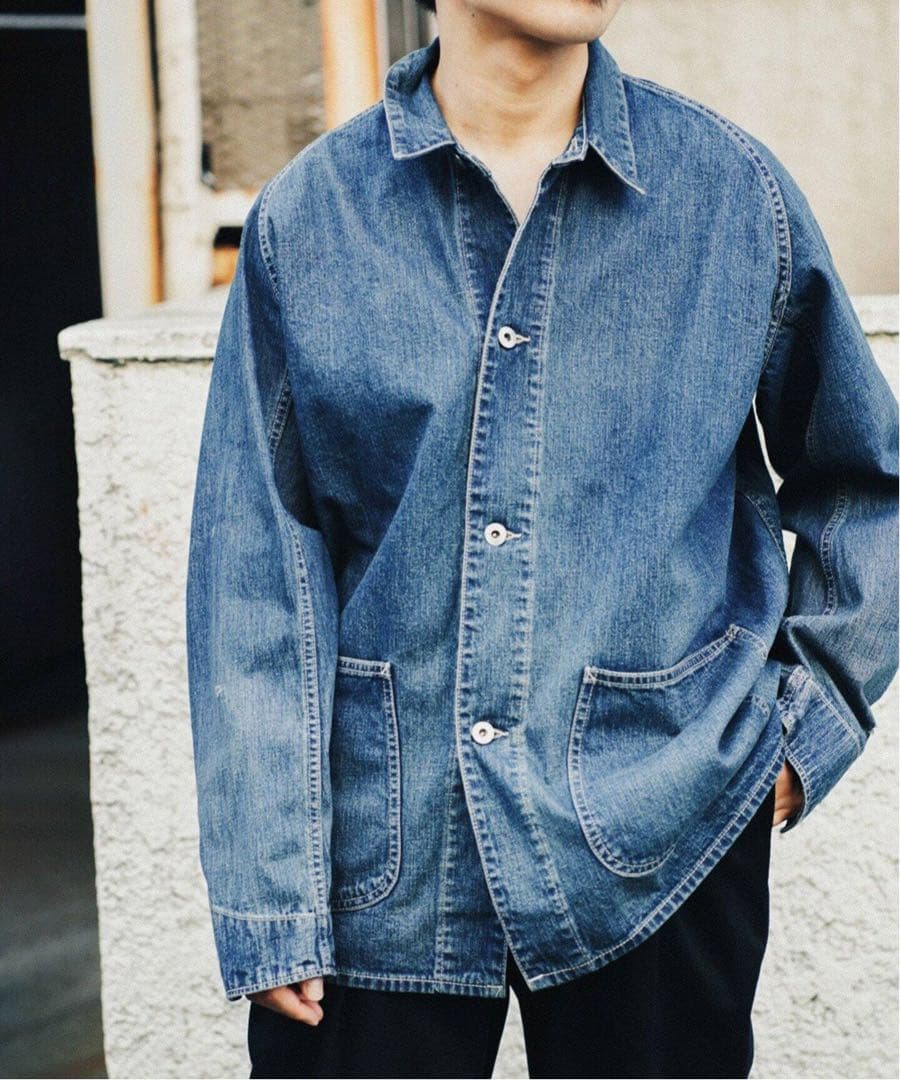 A.PRESSE Denim Coverall Jacket サイズ1