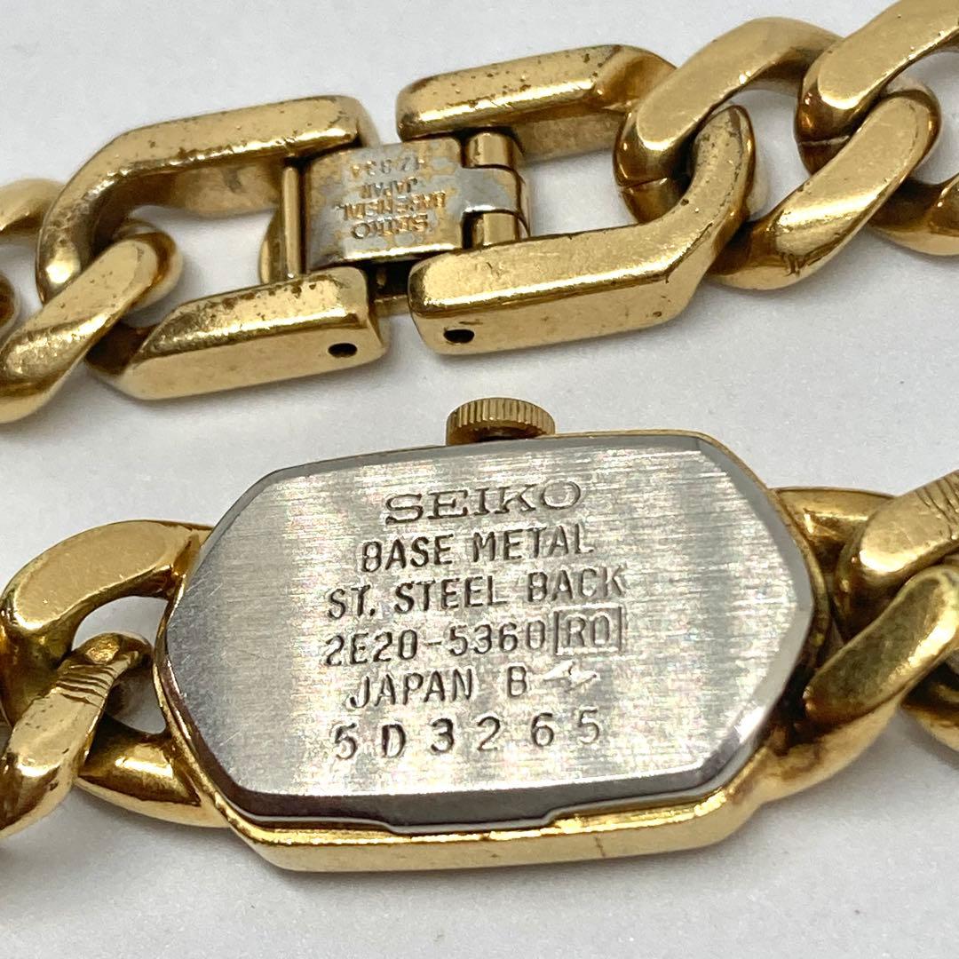 新品電池　稼働品　SEIKO セイコー ブレスウォッチ　喜平　腕時計　クォーツ