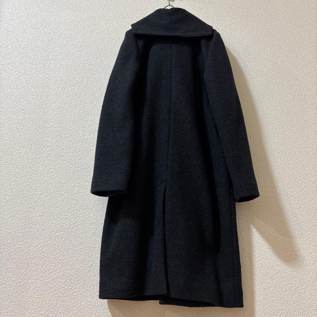 専用です　ツモリチサト　ウール100% ロングコート　セーラー　チャコール