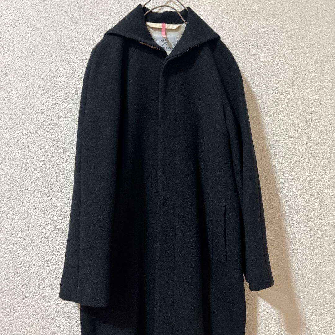 専用です　ツモリチサト　ウール100% ロングコート　セーラー　チャコール
