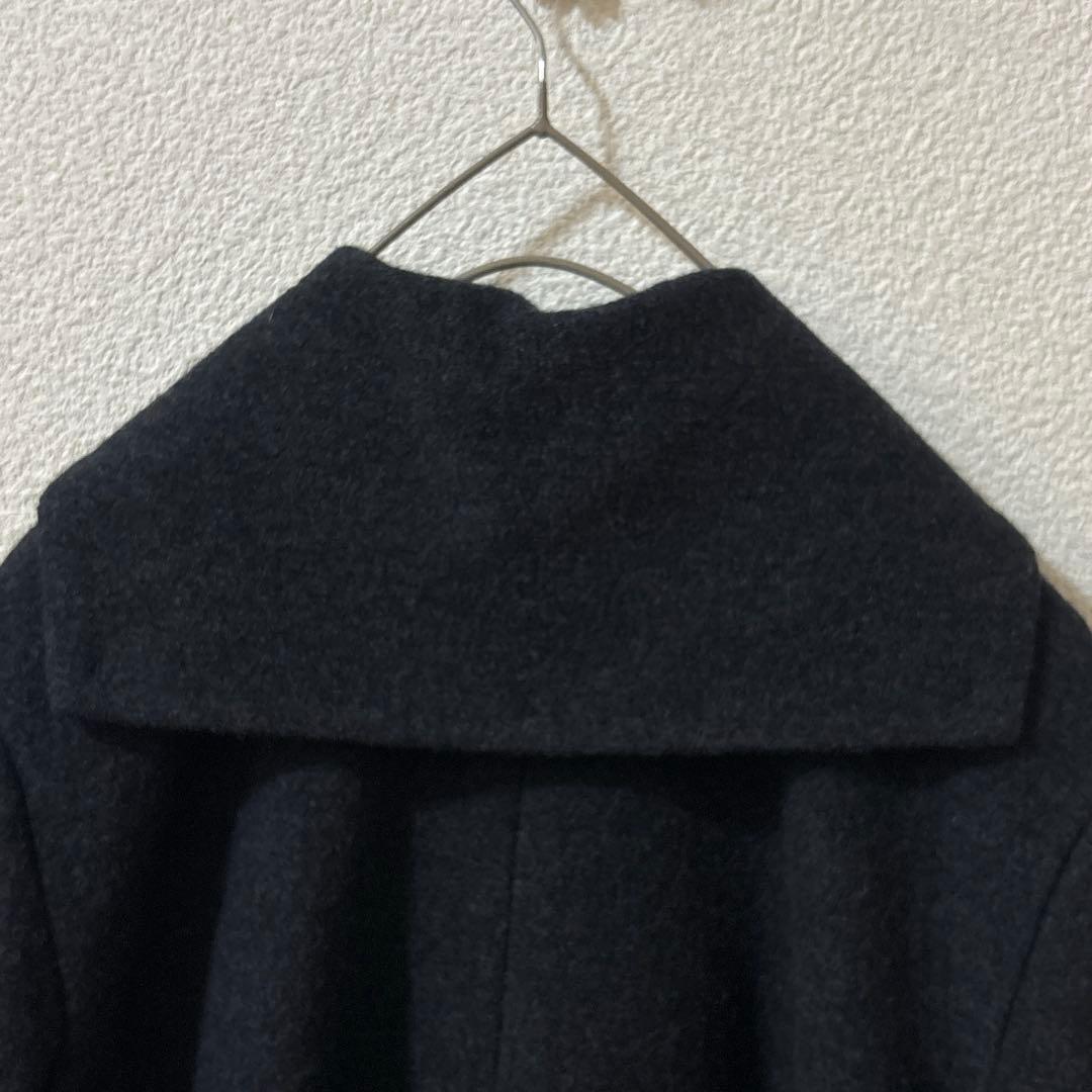 専用です　ツモリチサト　ウール100% ロングコート　セーラー　チャコール