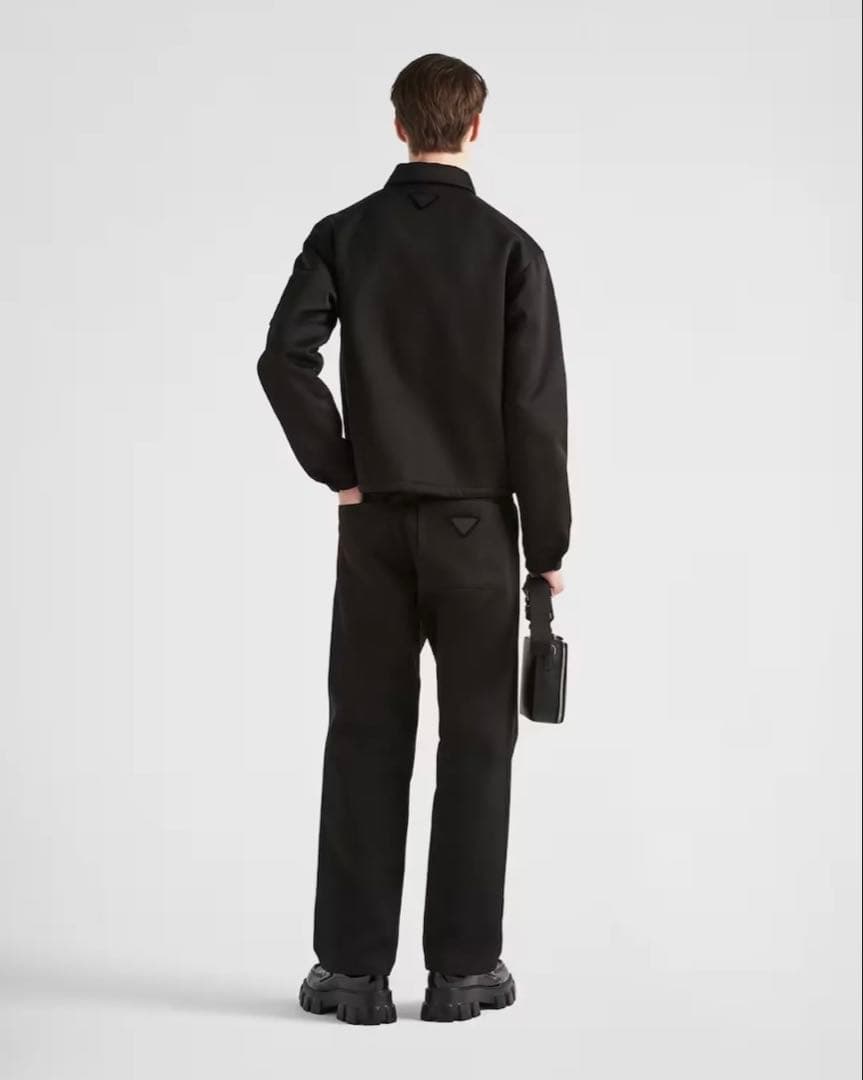 パンツ PRADA 23AW Cotton and Silk pants