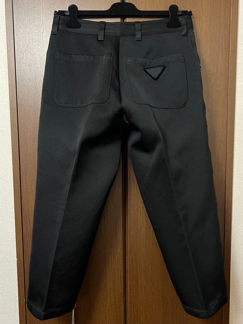 パンツ PRADA 23AW Cotton and Silk pants