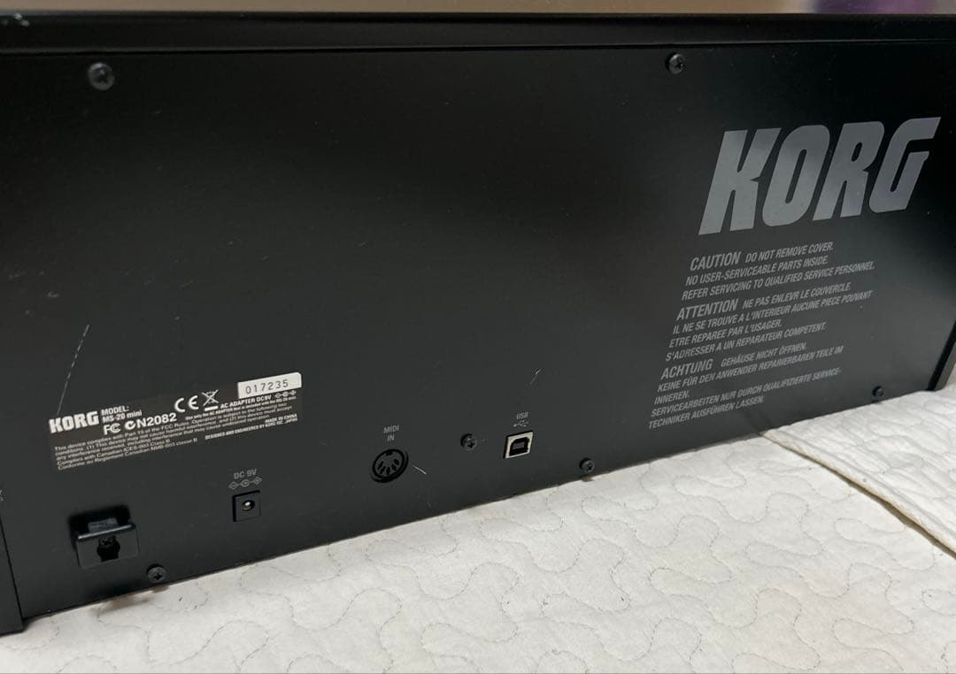 ちゃんわたさん様 KORG MS-20 mini & SQ-1