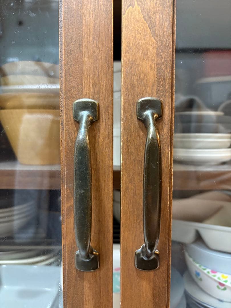 【幅120cm】Mont キャビネット　アンティーク風木製キャビネット