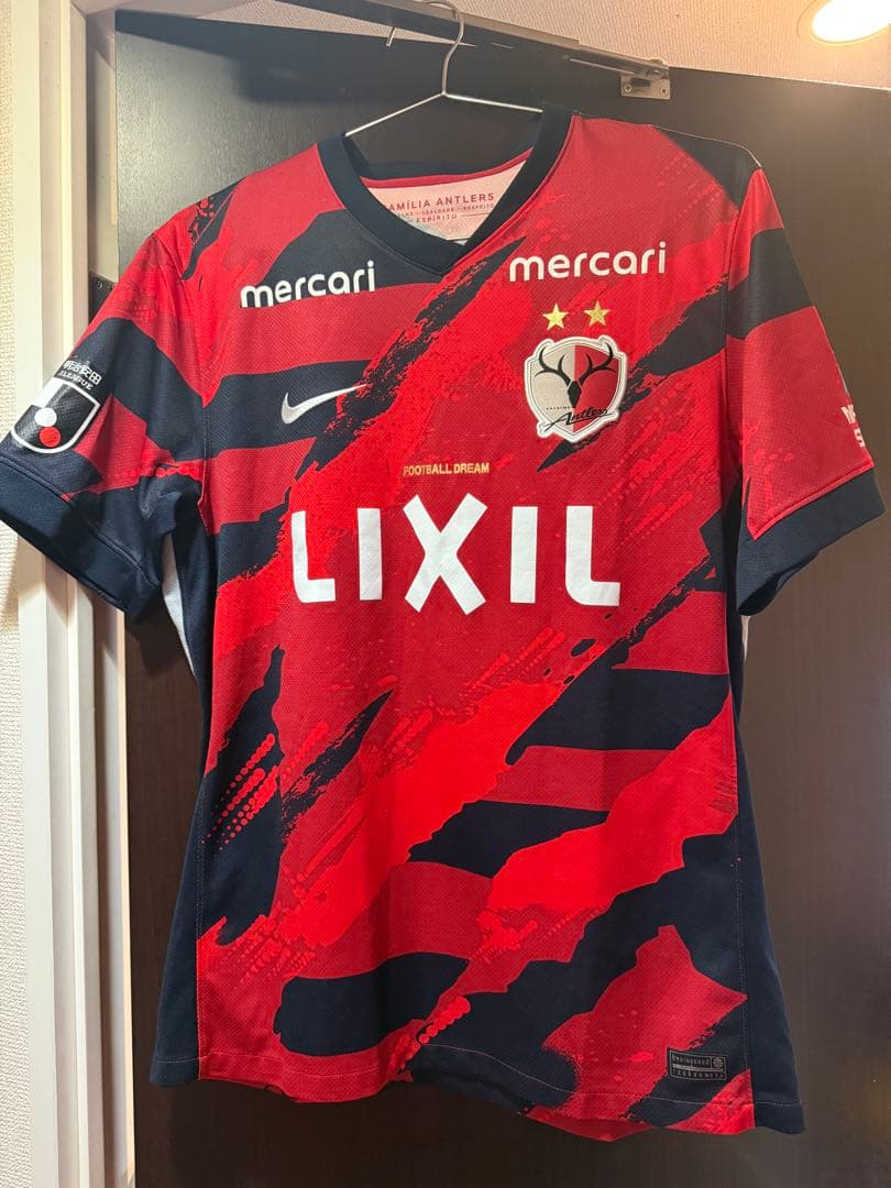 鹿島アントラーズ サッカー レプリカ ユニフォーム 12番 2025 XL