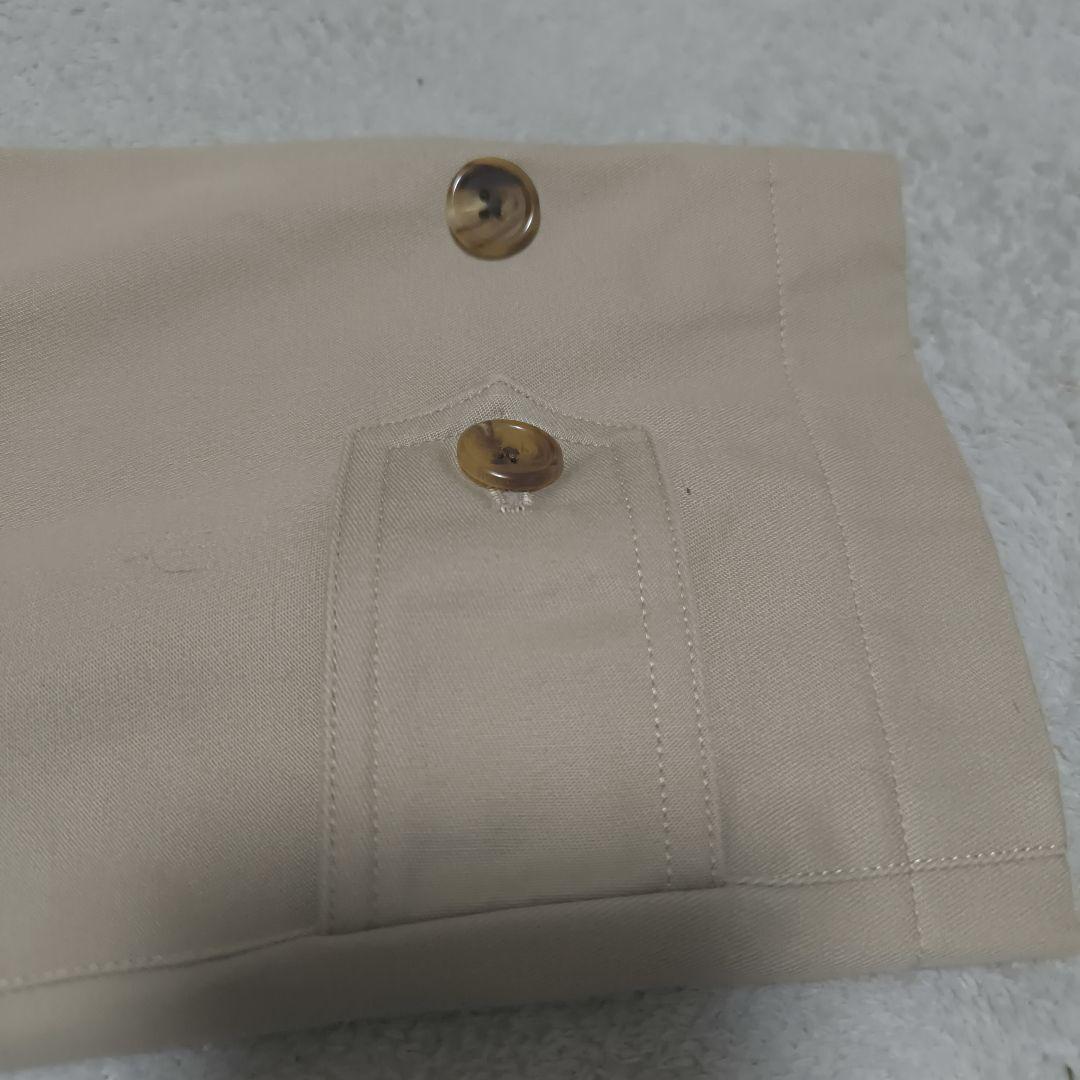 美品 MARGARET HOWELL ベージュ フード付き トレンチコート