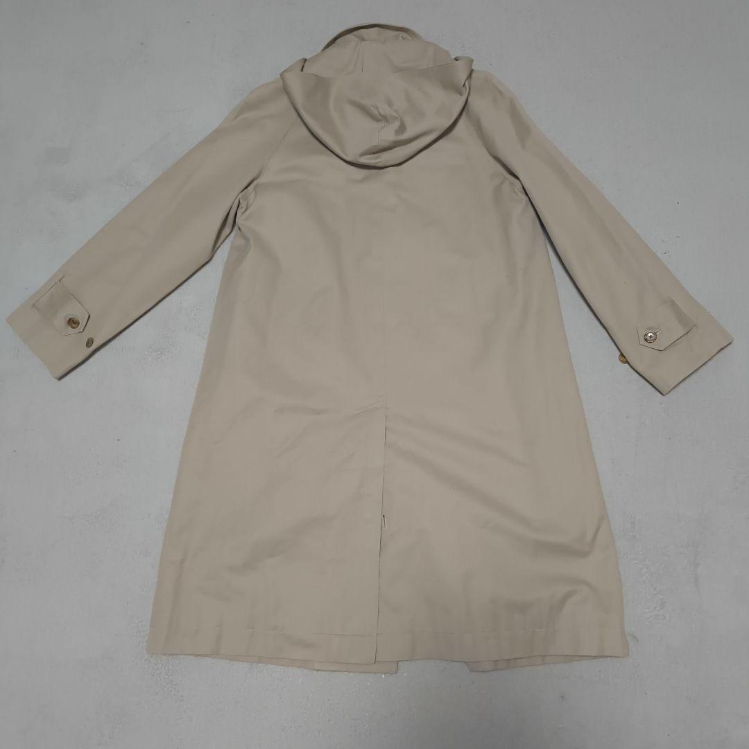 美品 MARGARET HOWELL ベージュ フード付き トレンチコート