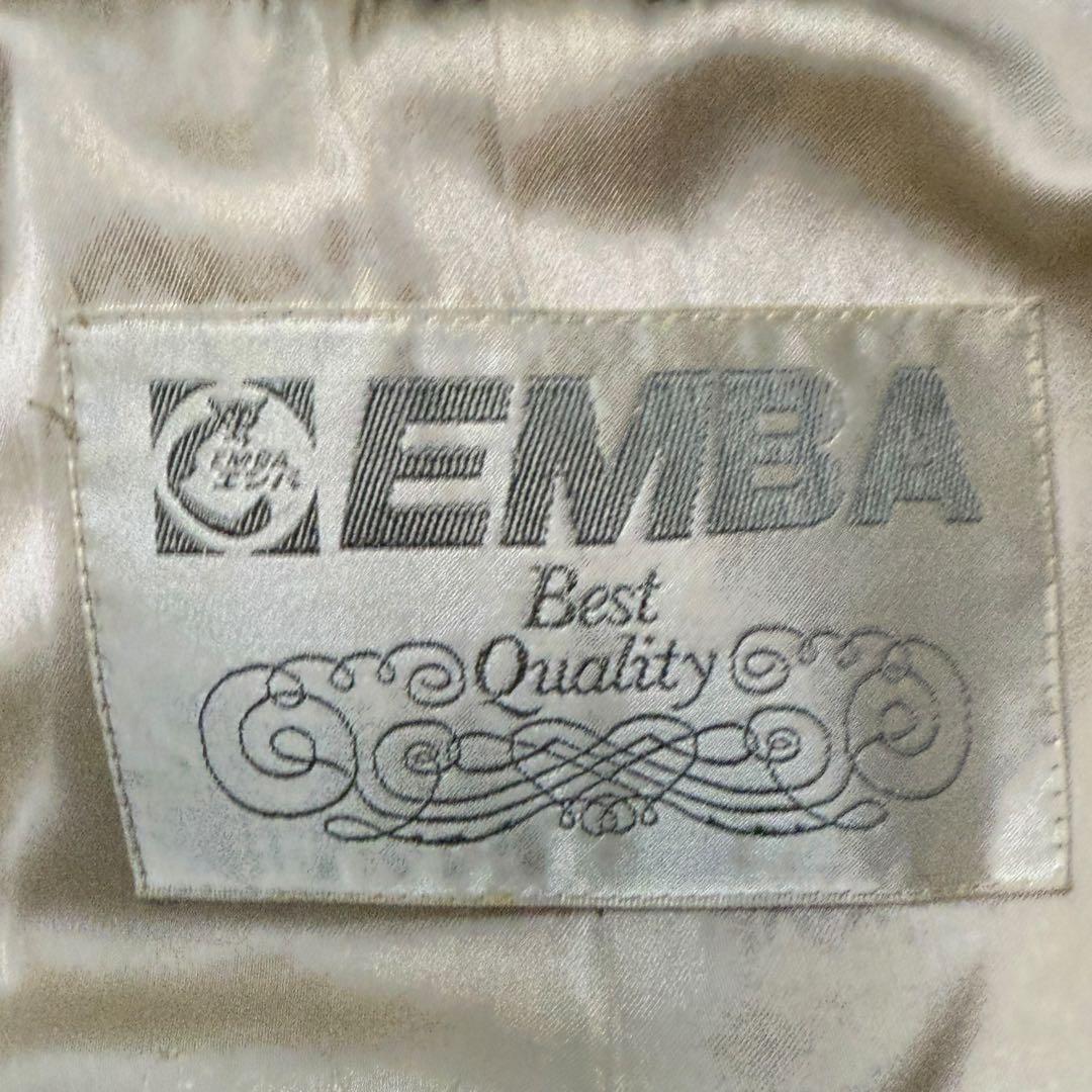 エンバ　1641 サファイヤミンク　毛皮 ファーコート EMBA シルバー