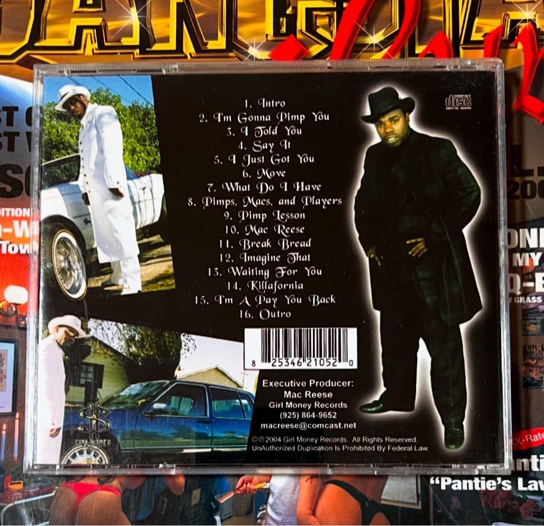 洋楽 G-Rap Mac Reese - Portrait Of A Pimp