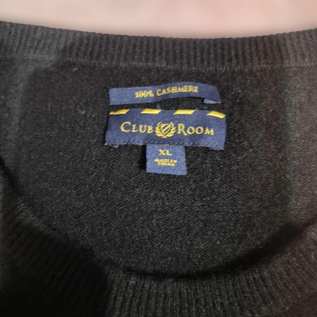 ☆希少美品☆CLUBROOM クラブルーム　カシミアニットセーターXL