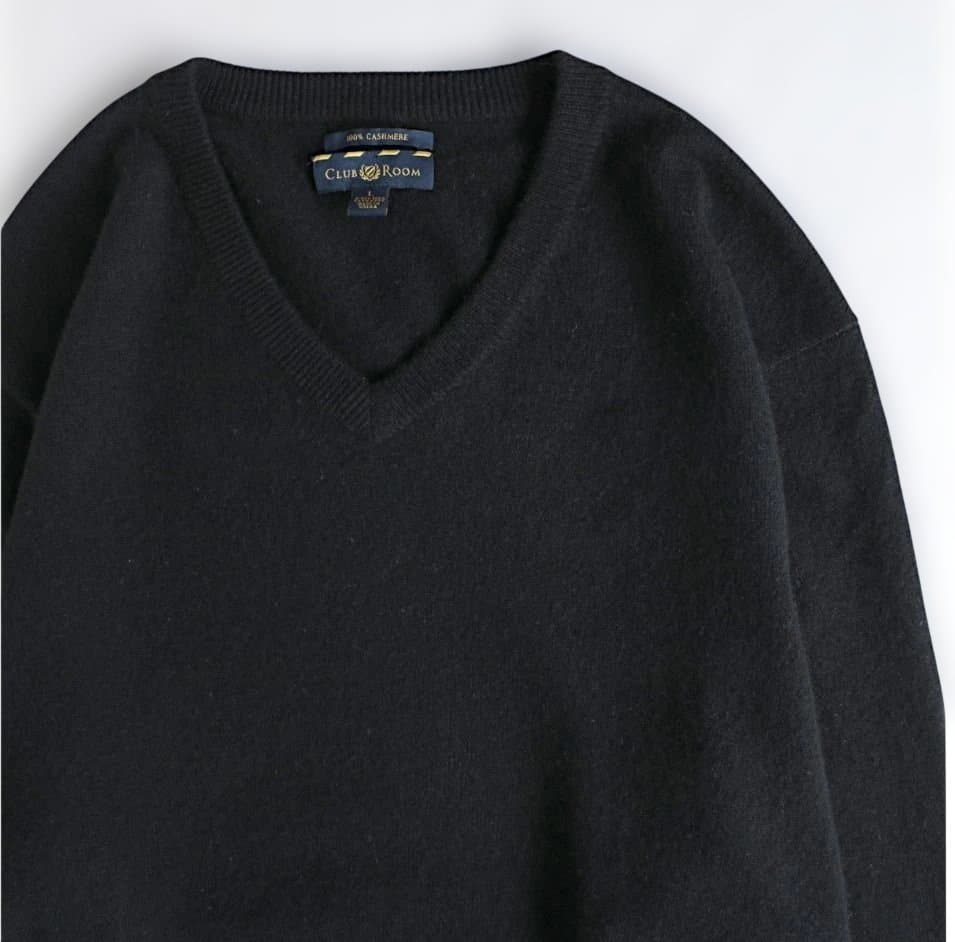 ☆希少美品☆CLUBROOM クラブルーム　カシミアニットセーターXL