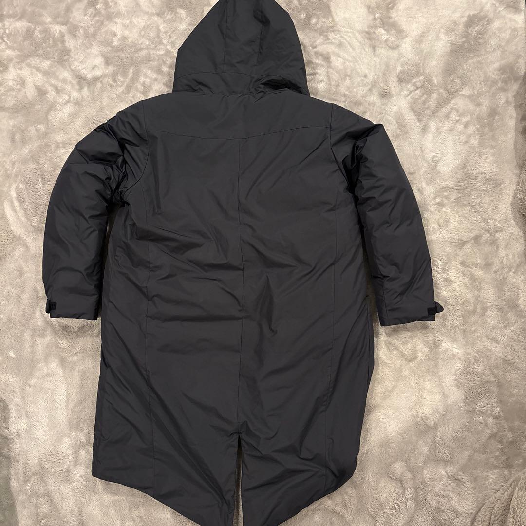 ミズノプロ ブレスサーモロングダウンコート　ブラック O