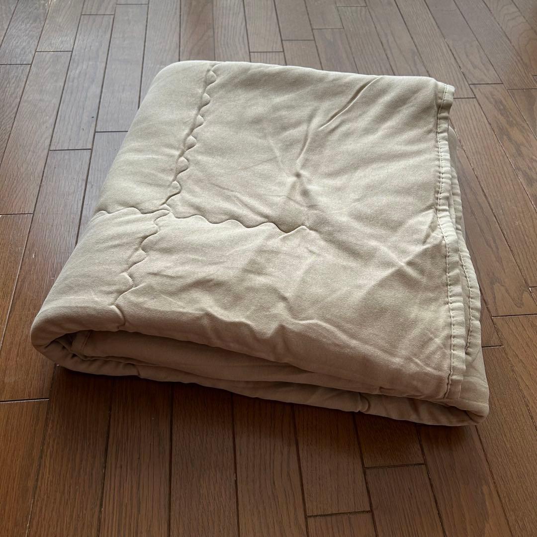 高級ラクダ100% 毛モリリン製キャメル 肌掛け布団 ふとんシングルロング