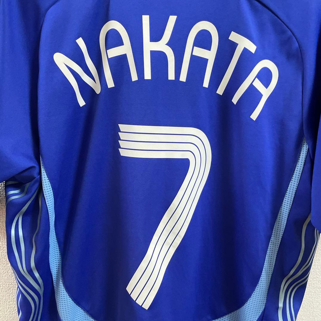 日本代表2006年ドイツW杯ユニフォーム 中田英寿（背番号7）モデル／Mサイズ