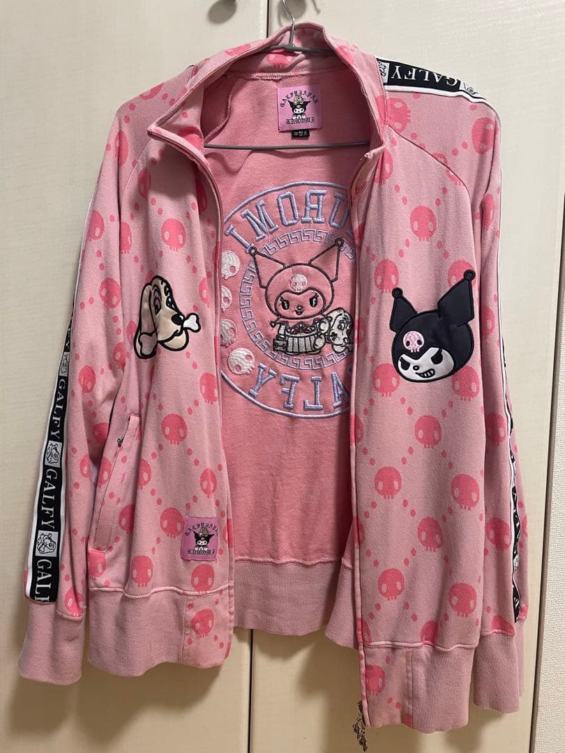 ガルフィー×クロミ コラボ ジャージ 上下セット pink