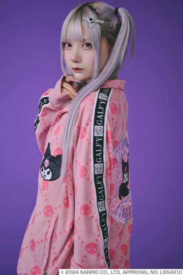 ガルフィー×クロミ コラボ ジャージ 上下セット pink