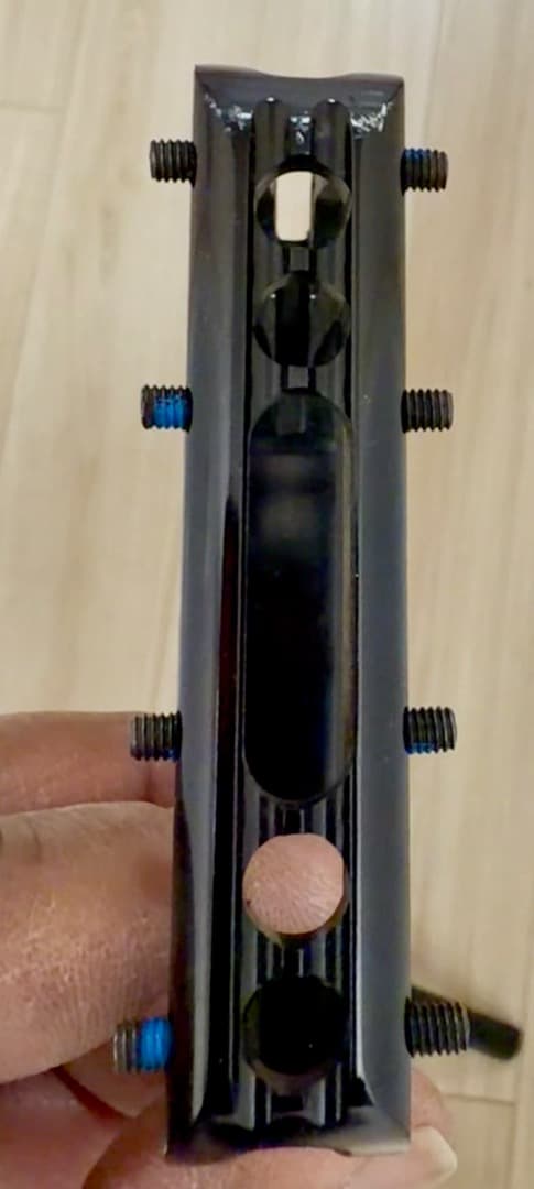 DEITY TMAC アルミフラットペダルMTB ブラック110×105mm