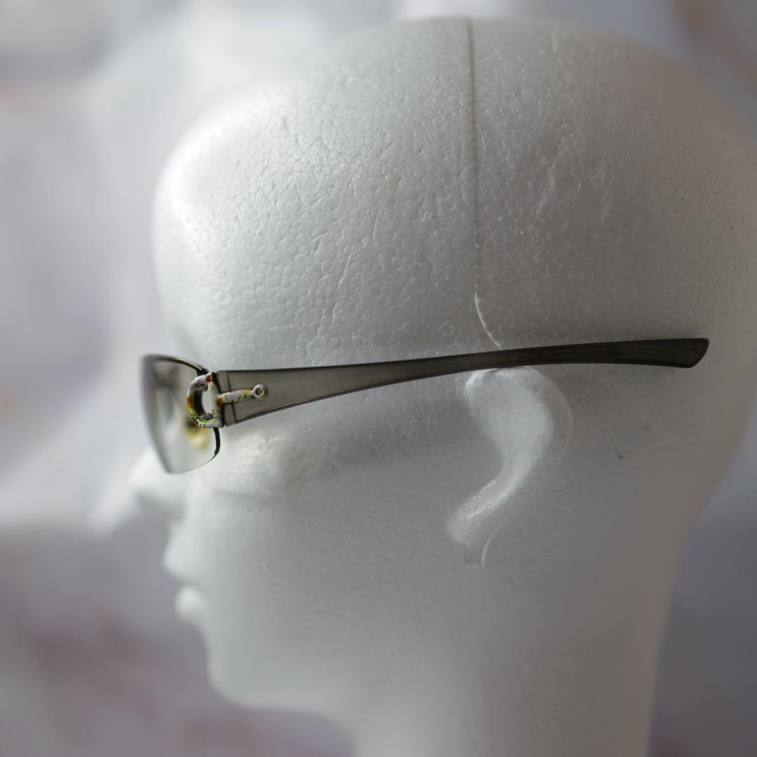 GUCCI グッチ ホースビット クリア Y2K サングラス ケース付き