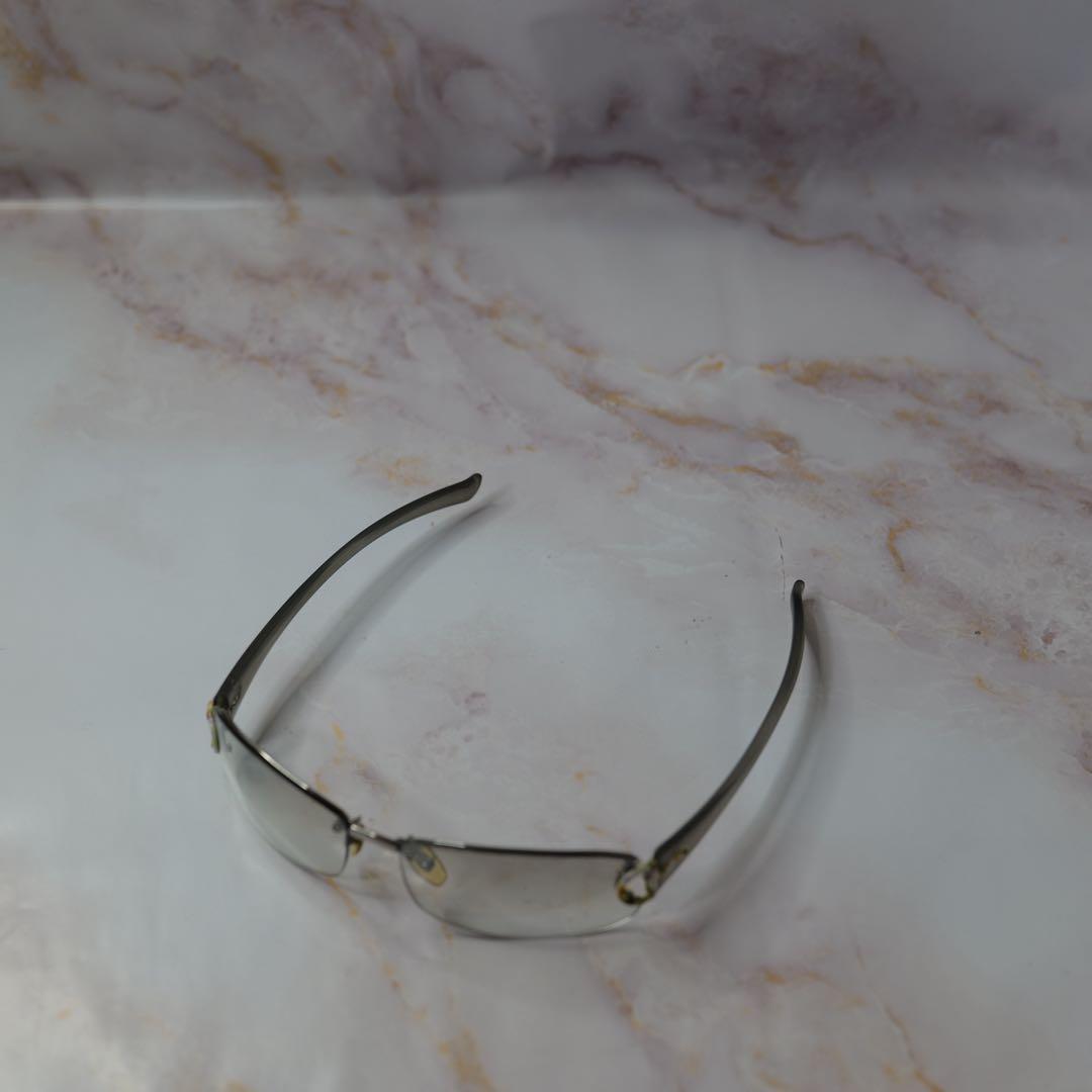 GUCCI グッチ ホースビット クリア Y2K サングラス ケース付き