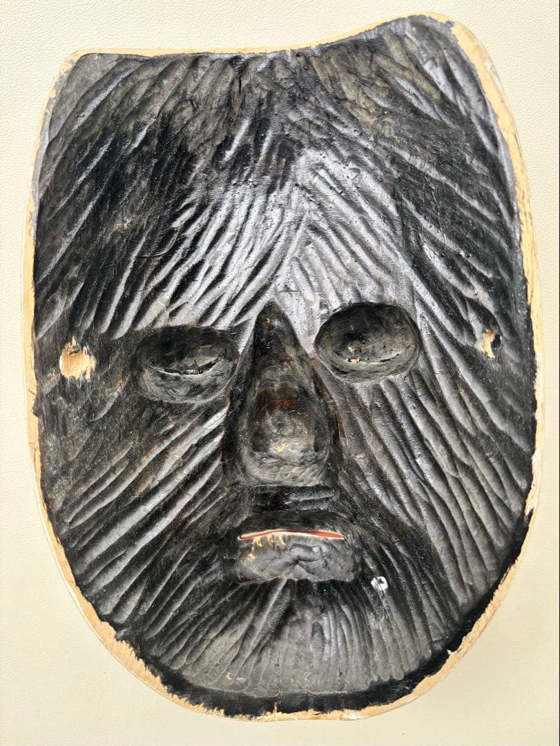 能面 弱法師　よろぼし　神楽面　作家物