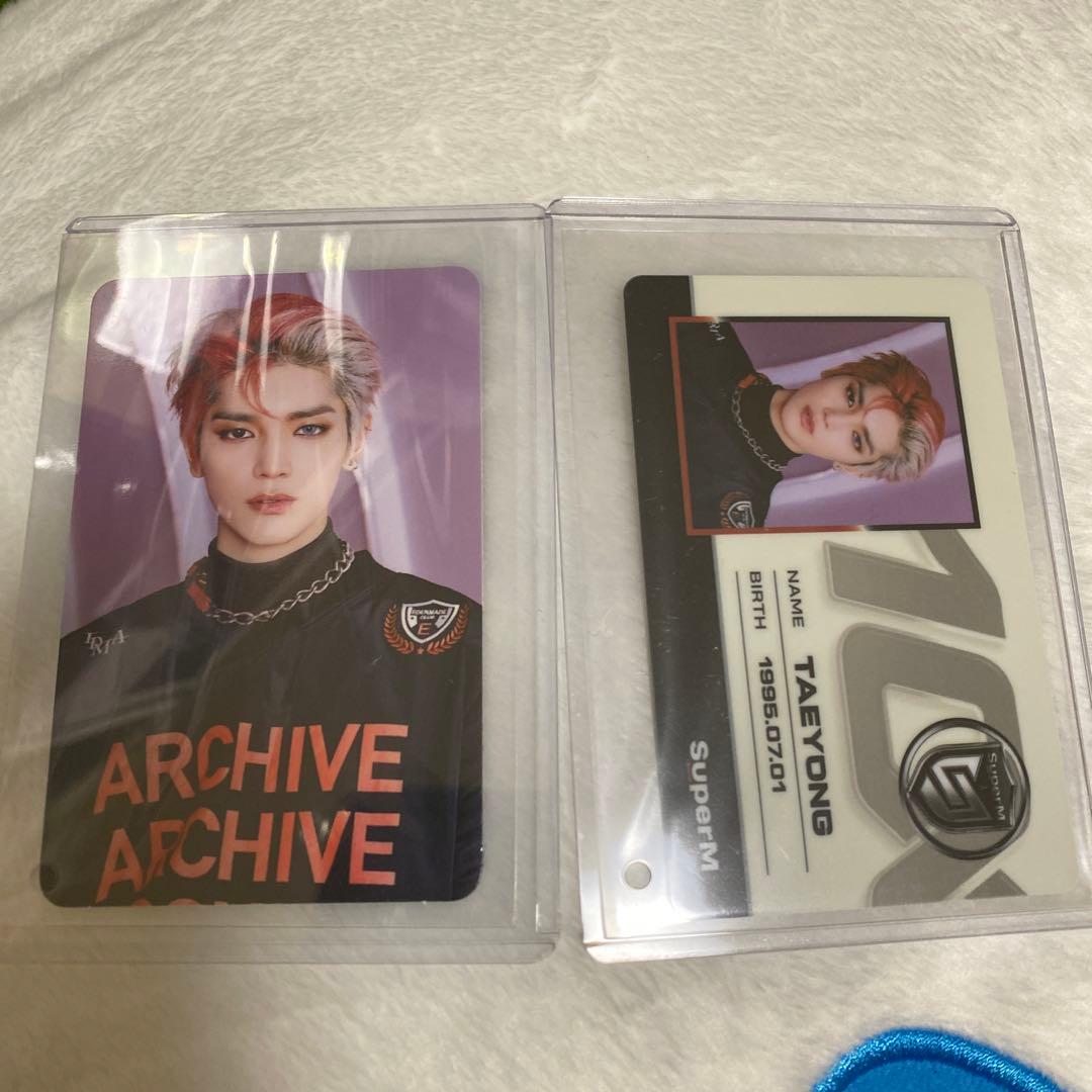 SuperM 100 テヨン IDカード デコステッカー トレカ