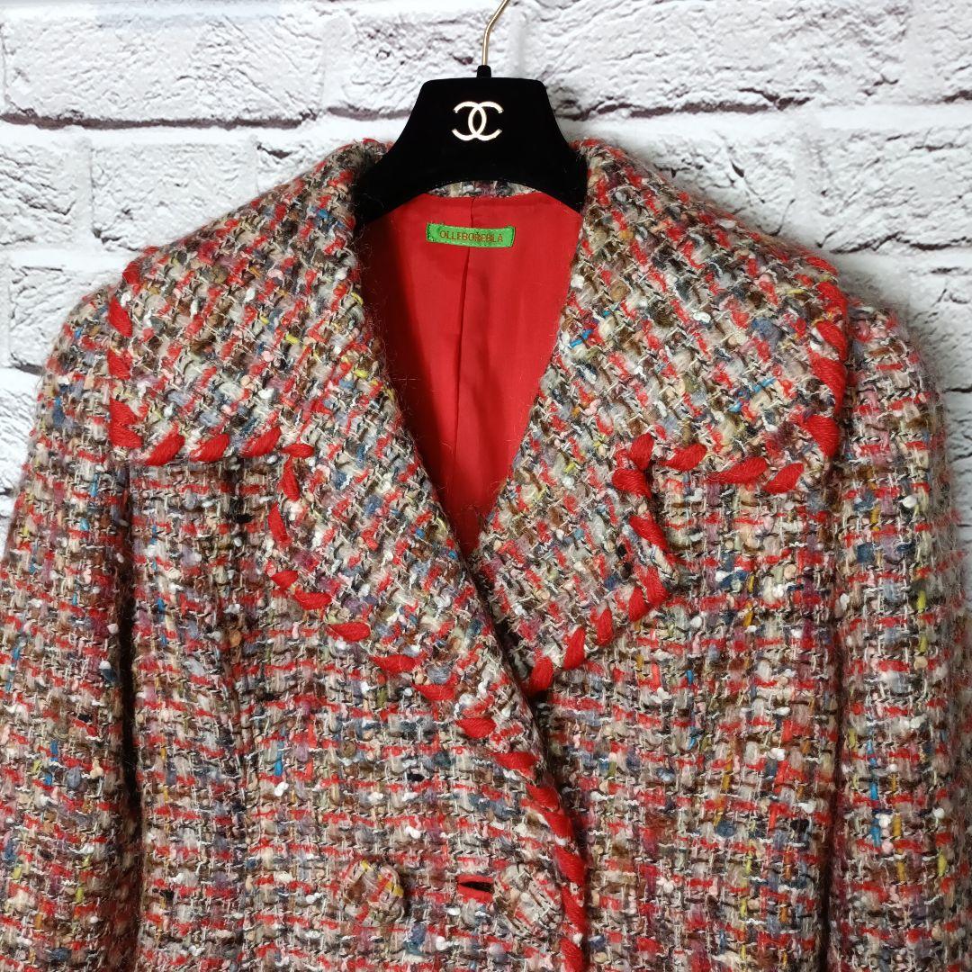 希少■ALBEROBELLO　OLLEBOREBLA モヘヤ・アルパカ混 コート