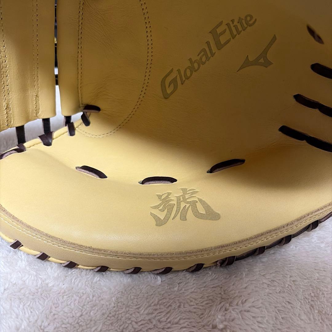 ミズノ　Global Elite 號　軟式　捕手用　キャッチャーミット　M-R型