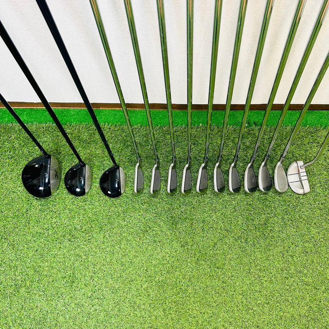 人気モデル　キャロウェイ　X18　メンズゴルフセット　右　S　入門　初心者