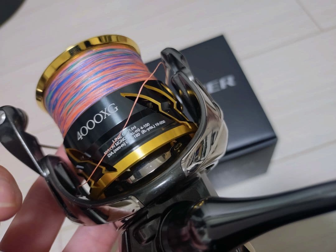 【美品】20ツインパワー4000XG 夢屋ハンドルノブカスタム 【オタケ】