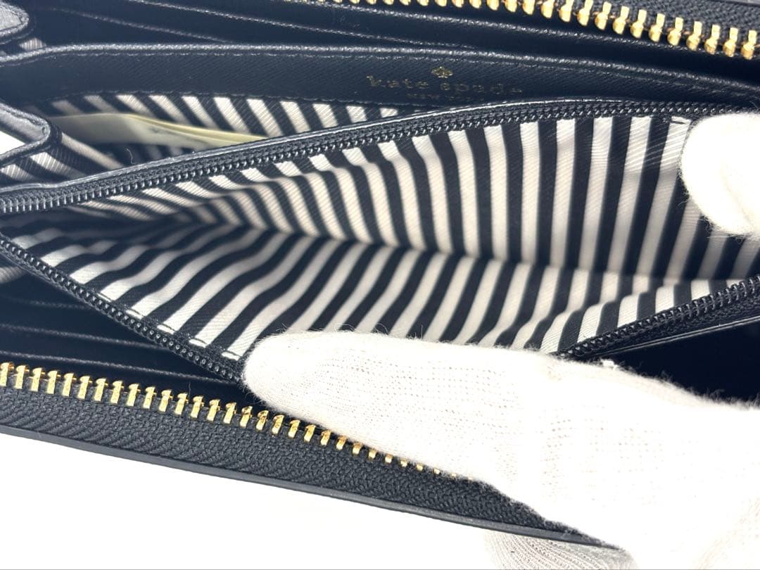 【新品未使用】kate spade ケイトスペード 長財布 ラウンドファスナー