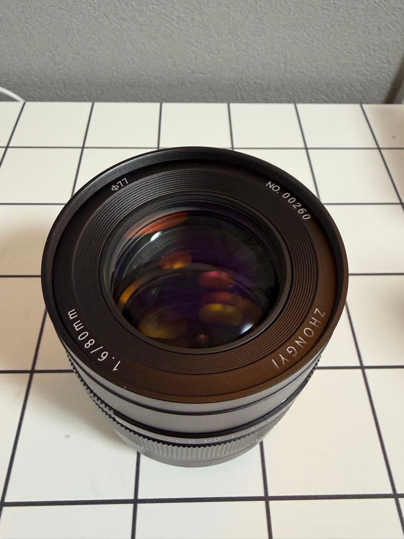 中一光学 Mitakon SPEEDMASTER 80mm F1.6 GFX用