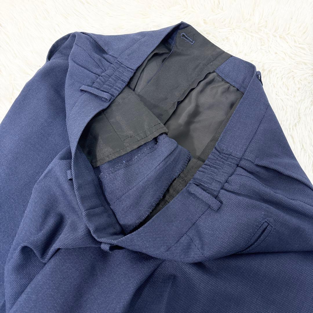 たこスーツセレクト 3ピーススーツ 4S ストレッチ ネイビー AB6 L