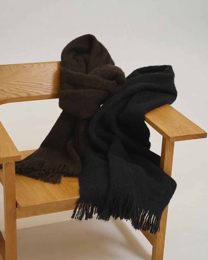 todayful　Brushed Volume Stole