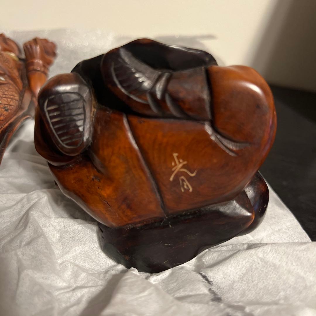 七福神 木彫り 置物 7体セット