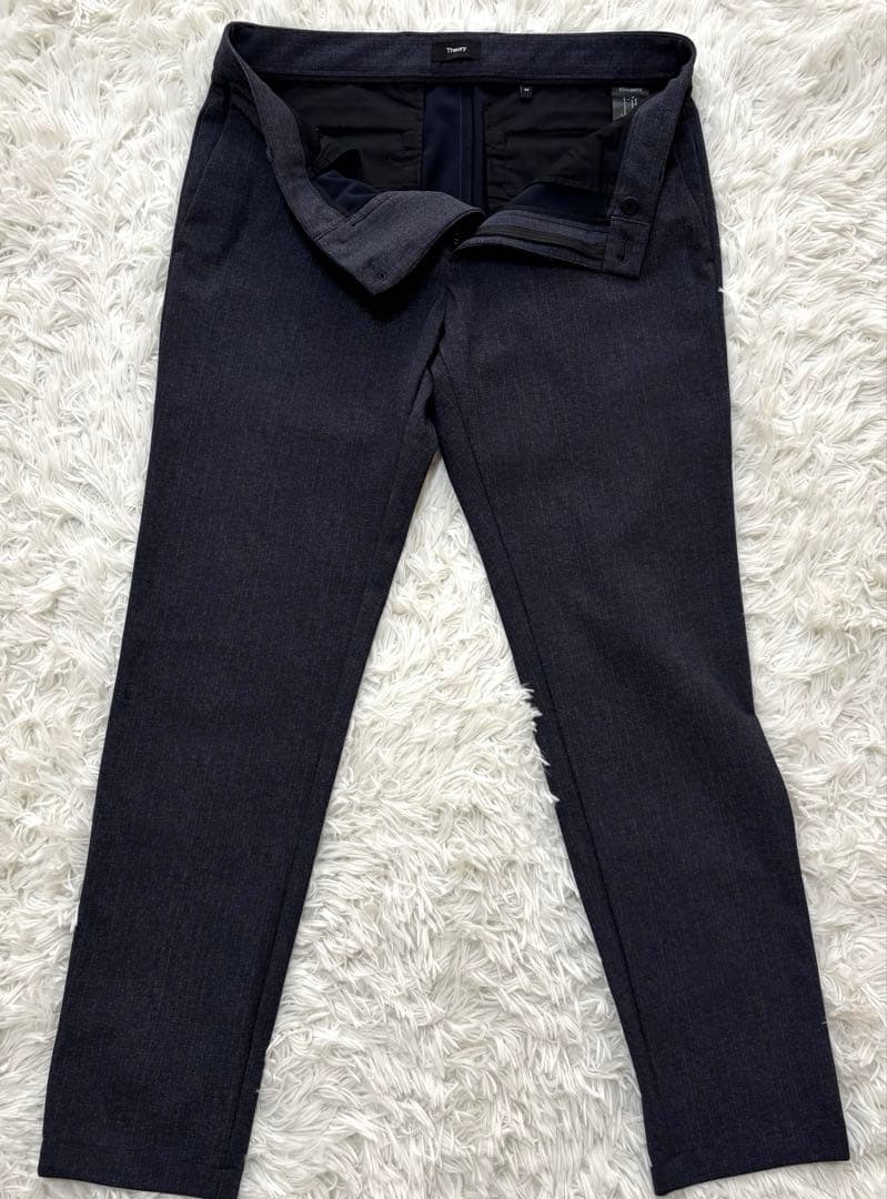 【美品】Theory ナイロンジャージースーツセットアップ　伸縮性　近年モデル